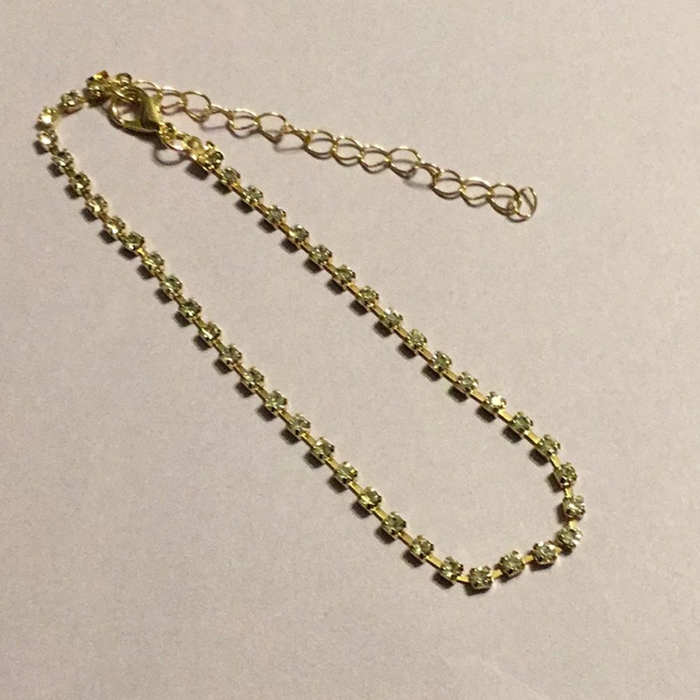 Bracelet rhinestone or anklet ankle jewelry